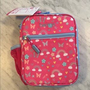 Bentgo Kids Insulated Lunch Tote- Rainbows and Butterflies